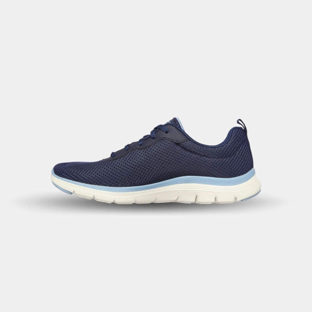 Skechers flex appeal outlet navy blue