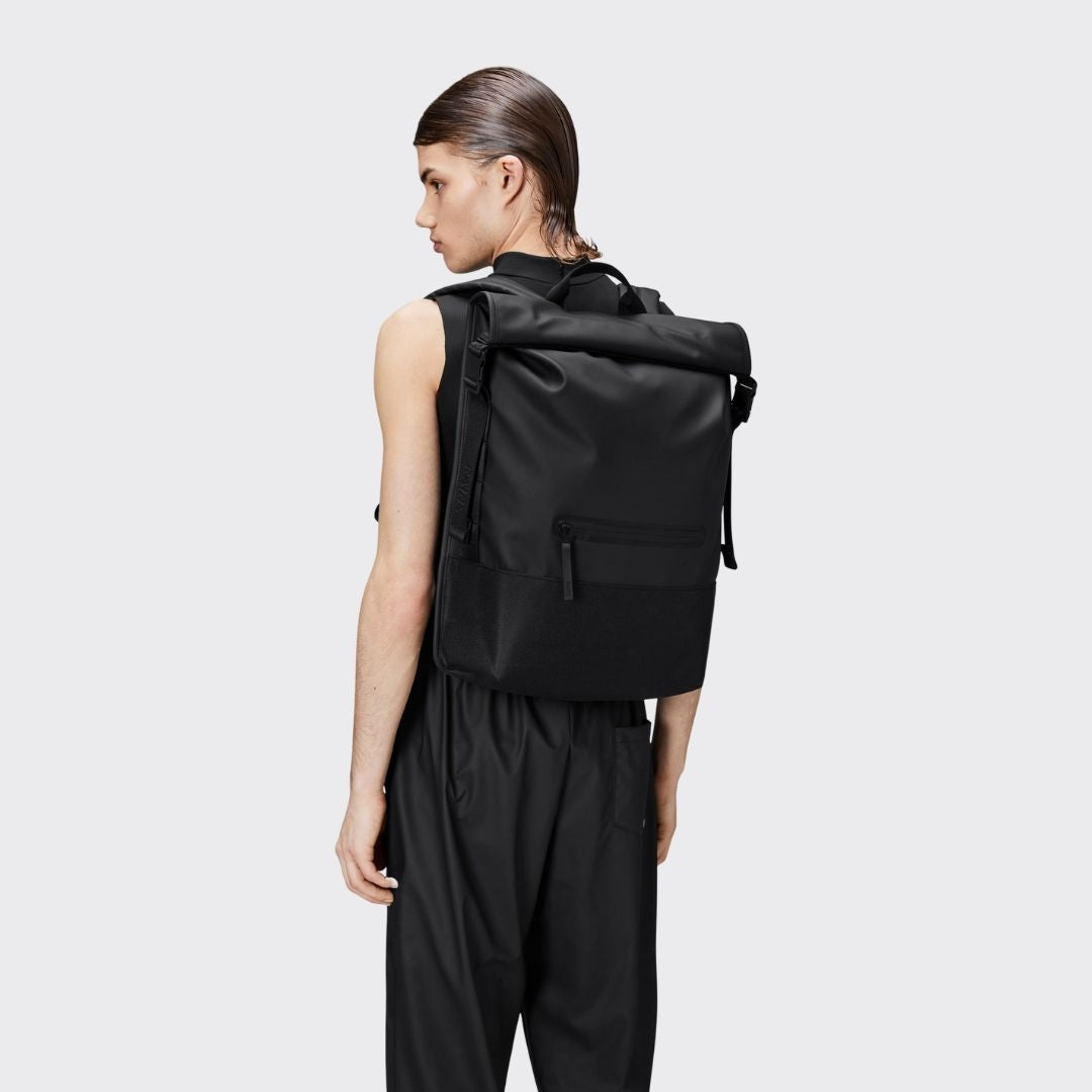 rolltop backpack rains