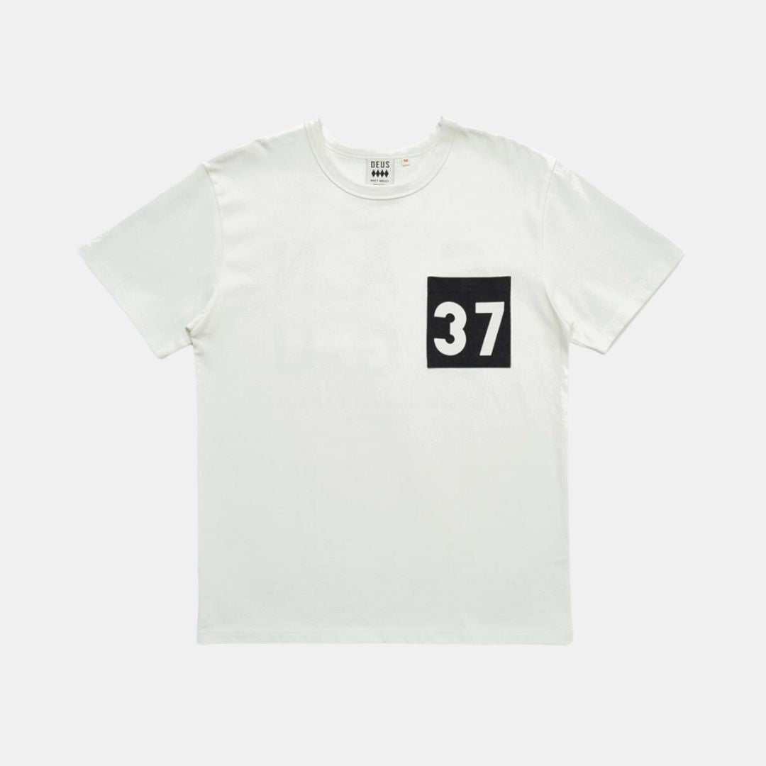 Deus Canggu Adress Tee T-Shirt Vintage White – Brands Democracy