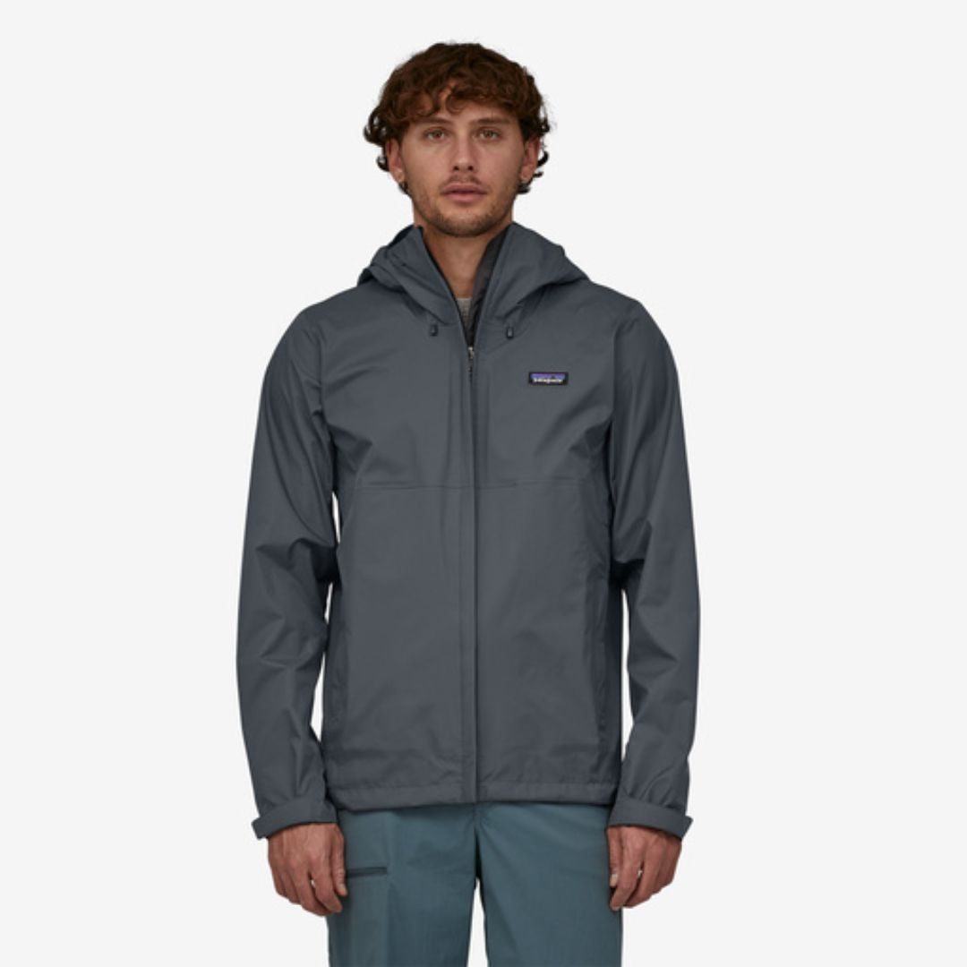 Patagonia Men's Torrentshell 3L Rain Jacket Smolder Blue – Brands