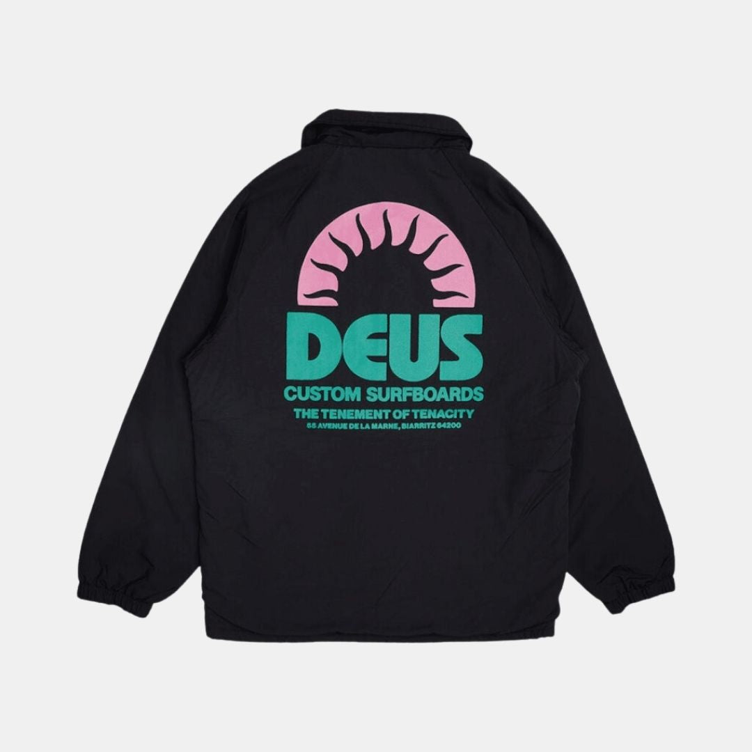 Deus Melodies Coach Jacket Anthracite