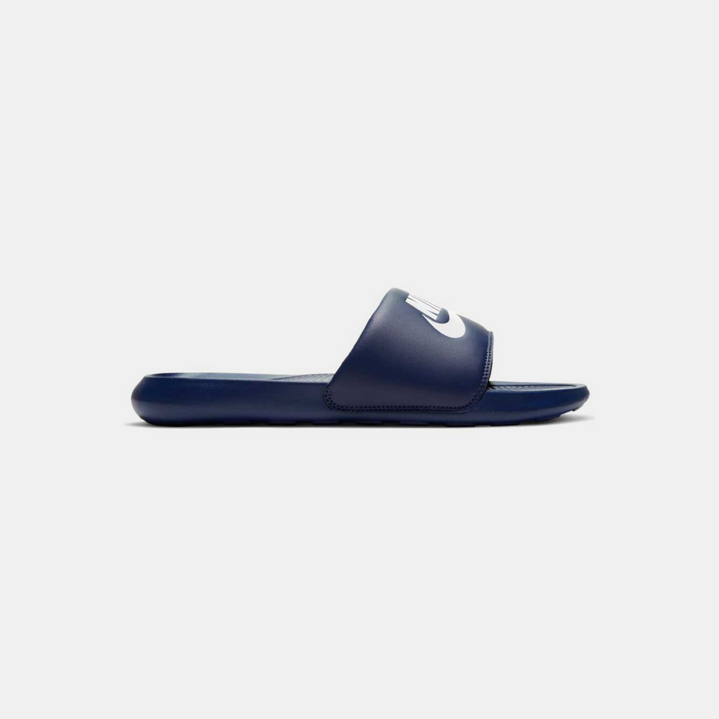Nike kawa slide navy blue cheap