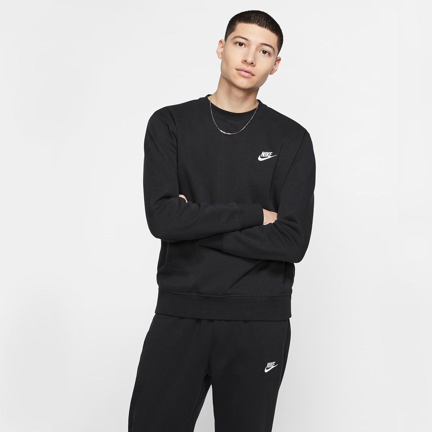 Nike Sportswear Club Fleece Black – Brands Democracy